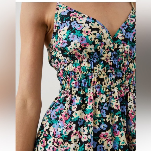 NWT Rails Carmen Multicolor Wildflower Meadow Floral Midi Dress Womens Size Med - Picture 5 of 15
